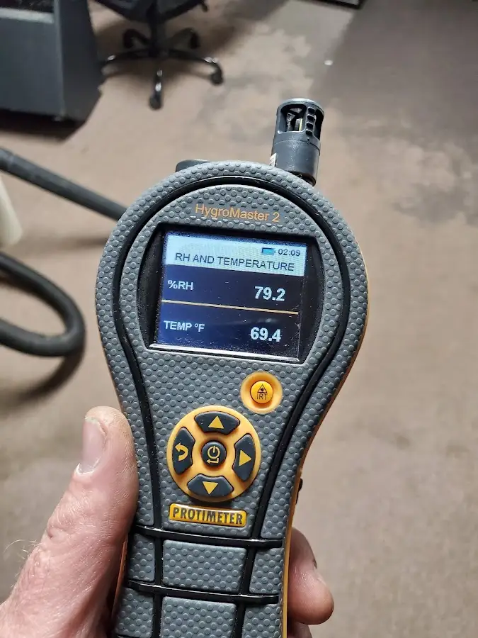 Moisture meter humidity assessment for Fire & Smoke Damage Restoration in Normandy Park
