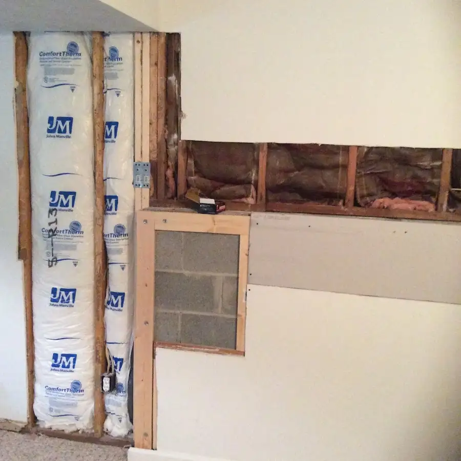 Wall insulation replacement during Structural Drying in Normandy Park